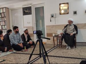 دیدار با علماء - محضر استاد حاج شیخ جواد مروی «حفظه الله» 3