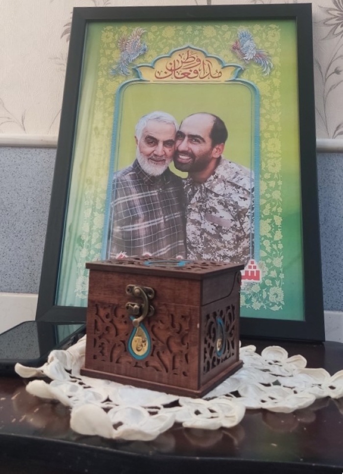 1404-10-24 دیدار با خانواده شهدا منزل شهید میثم سلگی